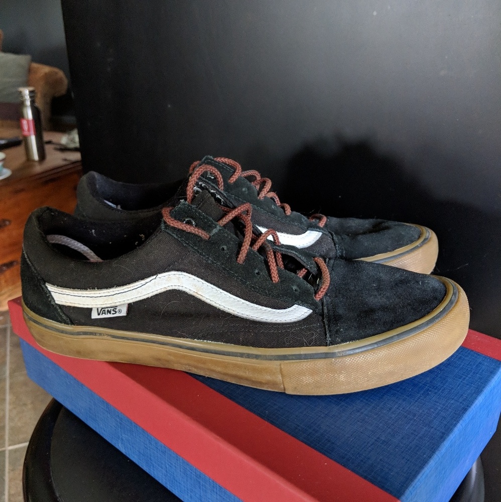Vans Pro Gum Sole Black Canvas